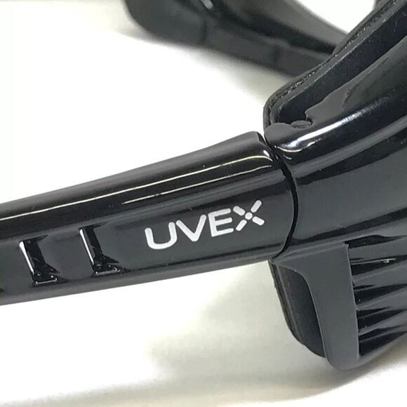 UVEX BY HONEYWELL NYLON SW09R SAFTY TITMUS EYEGLASSES GOGGLE BLACK FRAME - Picture 14 of 16